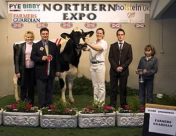 RESERVE CHAMPION WEETON JOURNALIST HELEN PI VG88 RJ & D Loftus Farms