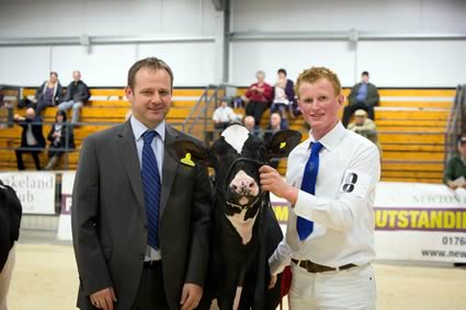 Bob Lawrene winner class 2 with sponsor Robert Wharton Dodd and Co 638